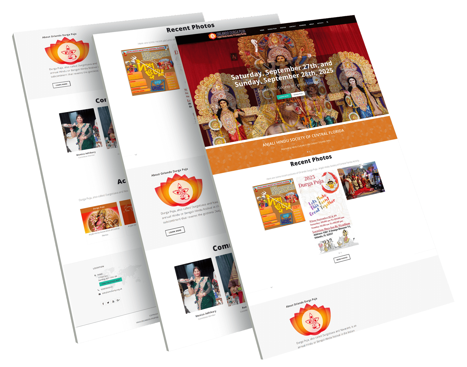 Mandir & Hindu Temple Websites